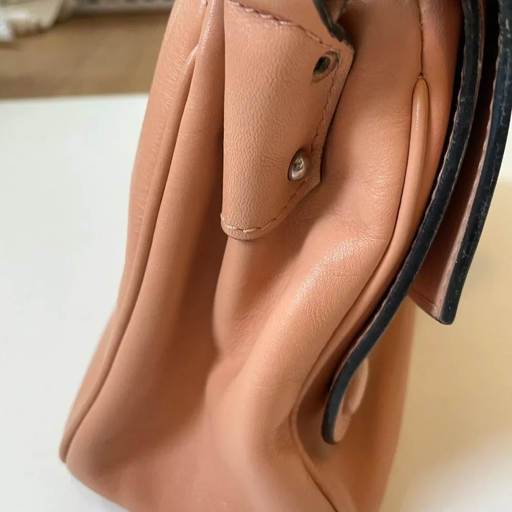 Rare Vintage Marc Jacobs Blush Pink Leather Bag w/ Silver Hardware - Picture 12 of 12